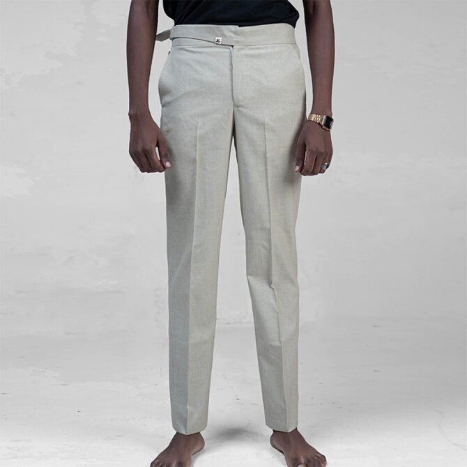 XV Mi-gente belt-less pant