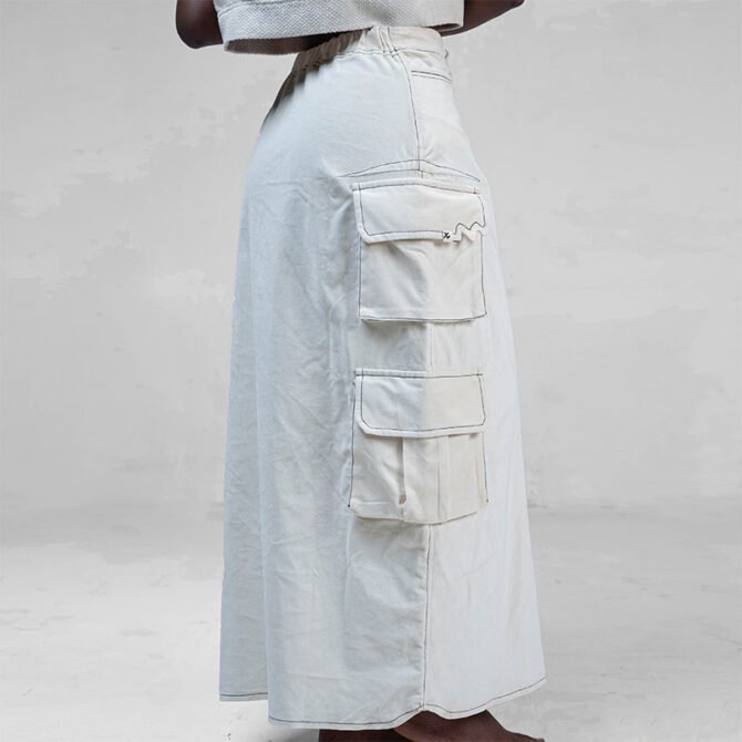 XV front slit cargo skirt