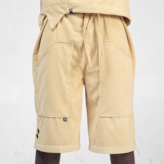 Xv Solid Pleated  short